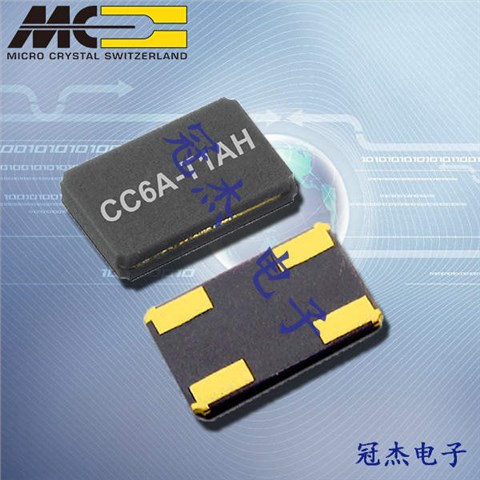 微晶晶振,微晶石英晶振,CC6A-T1A晶振