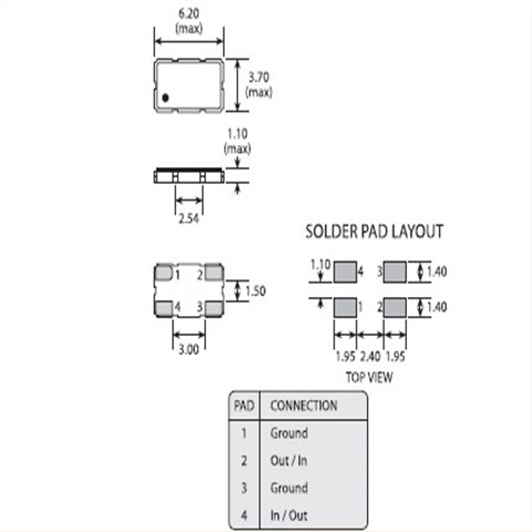 GolledgeCrystal,无源晶振,GSF-61晶振