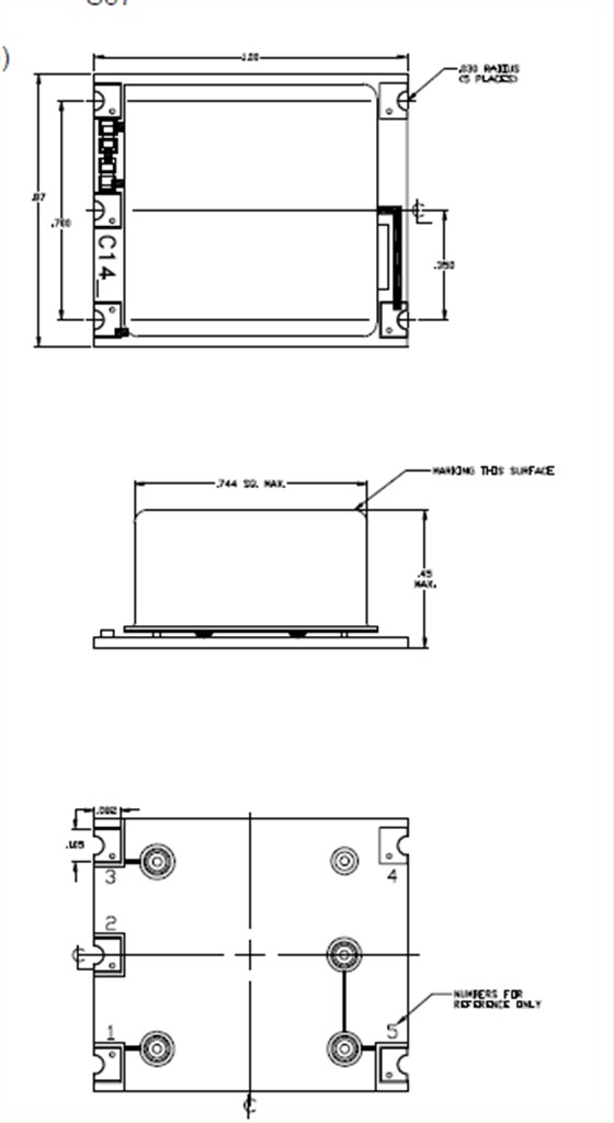 yh1440 25.4 x 22.10 OCXO