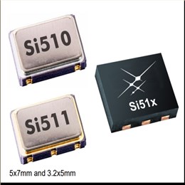 510ABA106M250BAGR Silicon芯科晶振 6G电信晶振 Si510差分振荡器