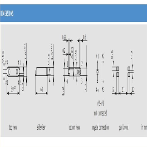 Jauch时钟晶振,Q0.032768-SMQ32SN-12.5-20-T1-LF,仪器设备6G晶振