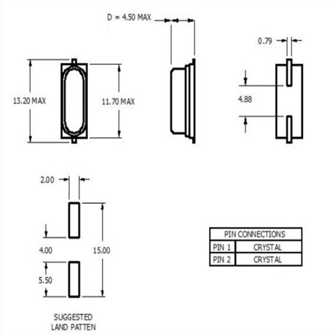 DF18CC1-20.000MHZ-T,Mmdcomp晶振,D系列晶体,20MHZ