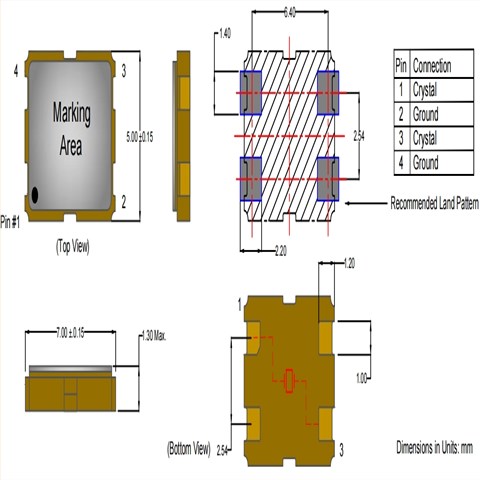 AE-131-A-2-4085-2-18-27M0000,7050mm,27MHZ,Anderson微处理器晶振