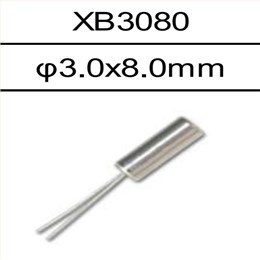 XB3080圆柱晶振,日本NAKA晶振,32.768KHZ石英插件晶体