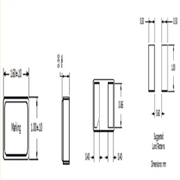 QV3T-7XEF12.5-32.768,QVS手表晶体,1610mm,32.768KHZ