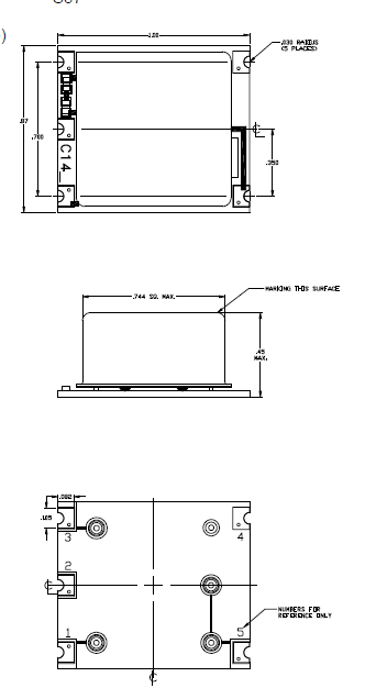 yh1440 25.4 x 22.10 OCXO