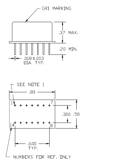 zt620 20.32 x 12.70 TCXO