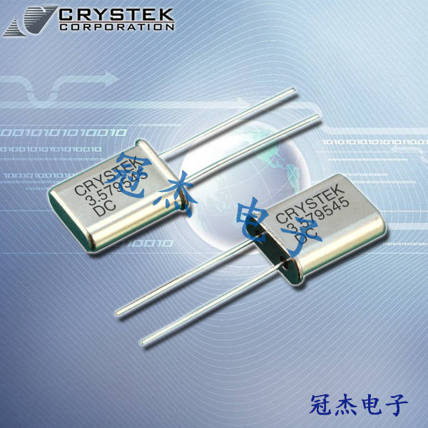 CRYSTEK瑞斯克晶振,CYxx系列HC49石英晶振,CY4F51S-20.000环保晶振