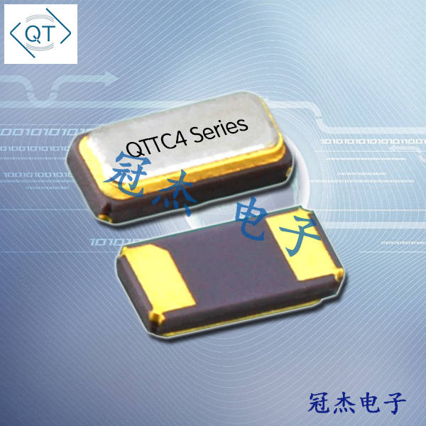 Quarztechnik夸克晶振,QTTC4小体积32.768K晶振,QTTC432.76812B2R平板电脑晶振