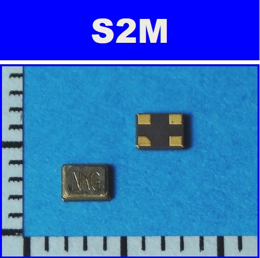 6G无线模块晶体 S2M12.0000F10E15-EXT NKG贴片石英晶振