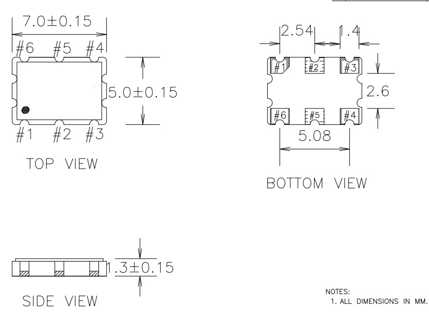 LVDS输出VCXO振荡器,XLM73V100.000000X,Renesas交换机晶振