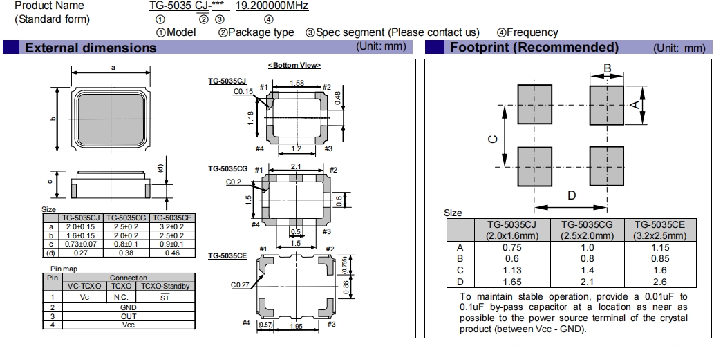 TG-5035CE TG-5035CJ TG-5035CG 2